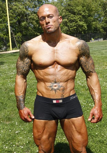 John Quinlan Wrestler and Bodybuilder